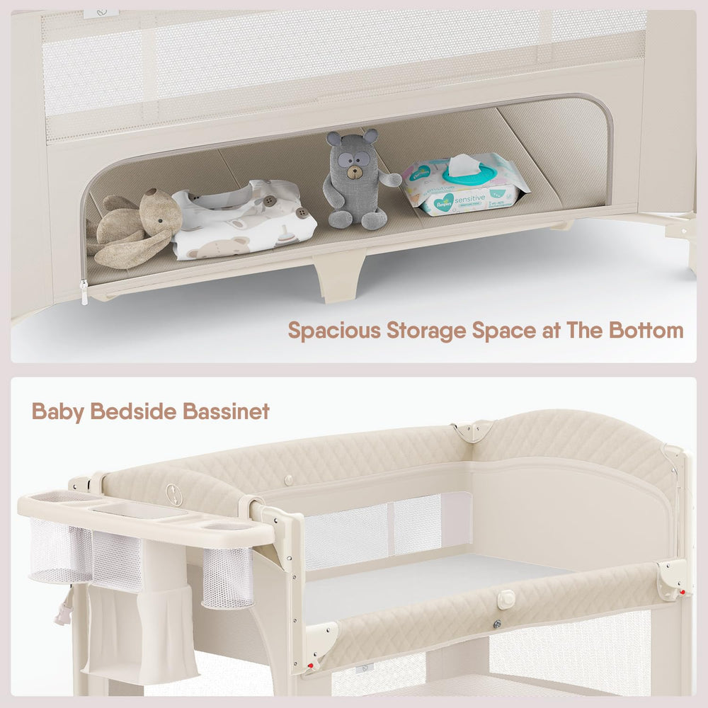 Obee Odee bottom storage compartment for organizing essentials