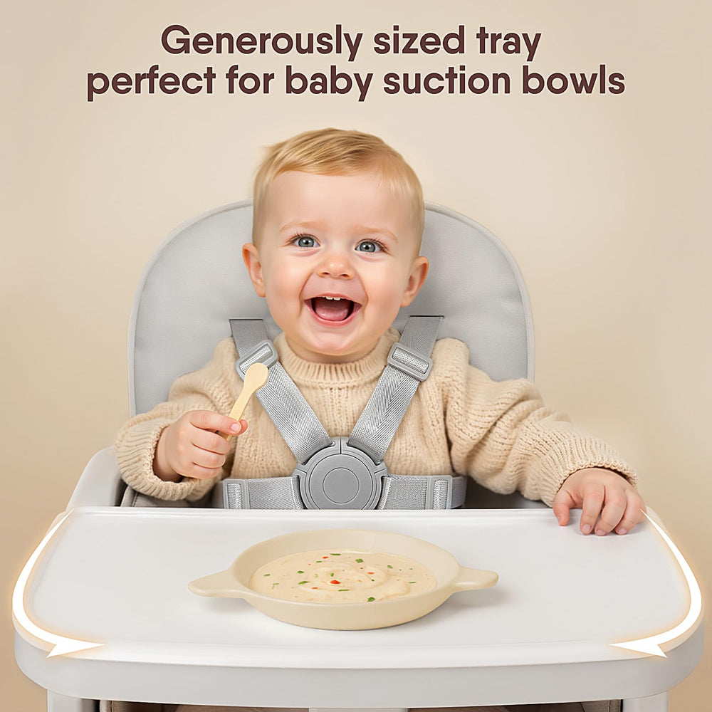 Obee Odee dishwasher-safe tray enables quick, hygienic cleanup after meals.