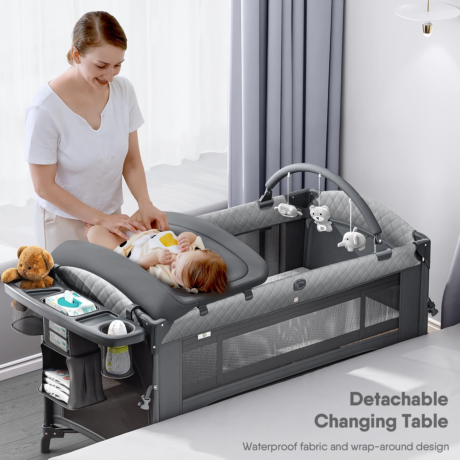 Obee Odee mosquito net detail for breathable guarded sleep