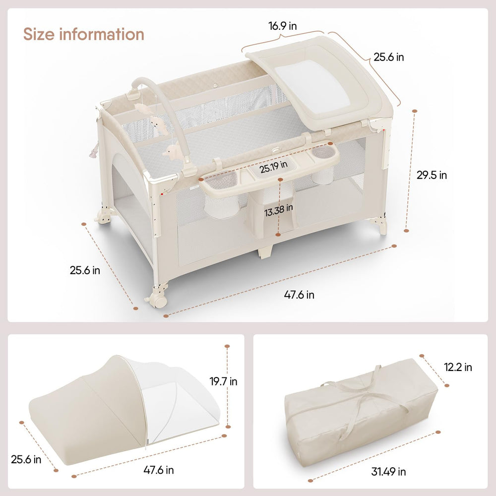 Obee Odee two adjustable sides for closer parenting moments