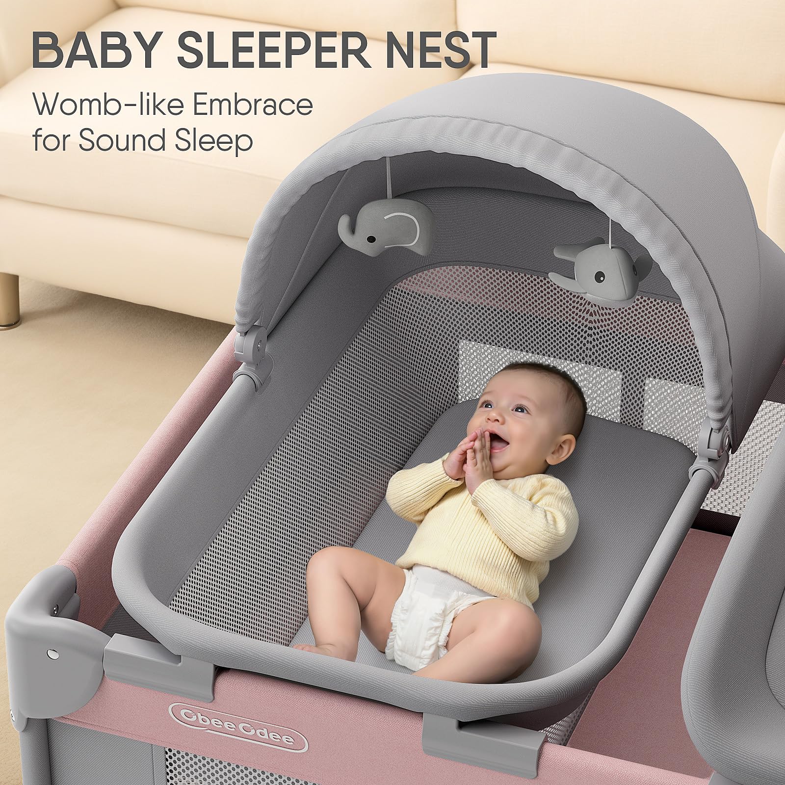 Obee Odee wide changing table makes diaper changes smoother for busy evenings