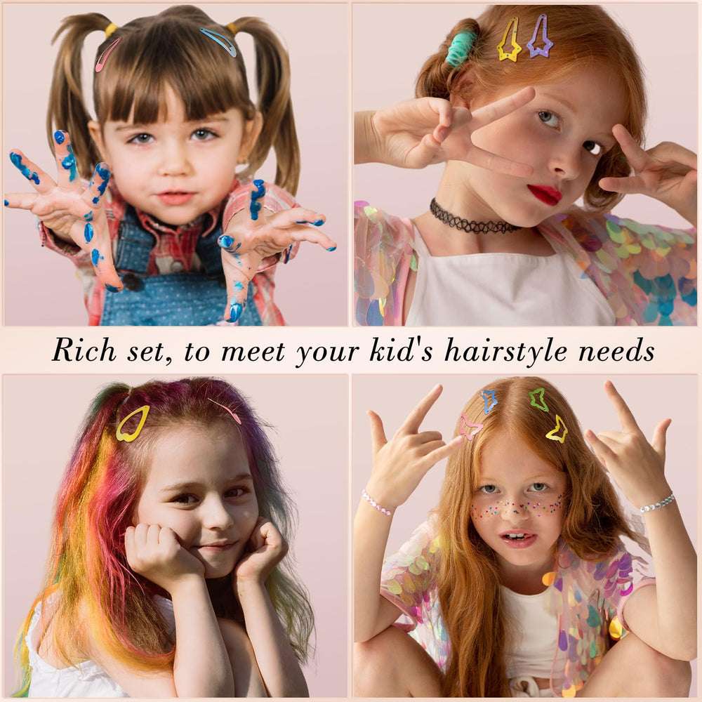 obeoby butterflies hair clip, playful pattern ideal for themed parties and day-to-day wear