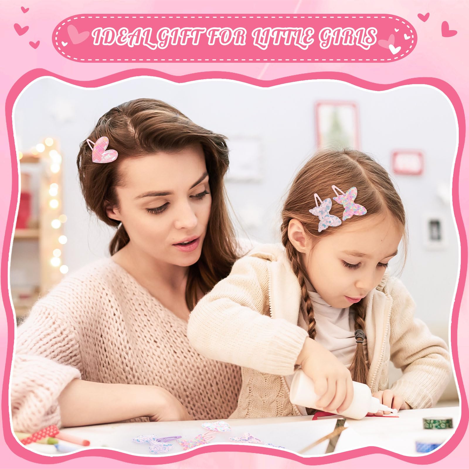 obeoby hair clips are a thoughtful gift for back-to-school or Christmas
