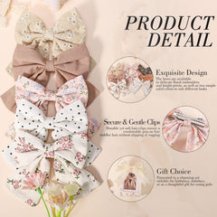 obeoby Toddlers Bows in solid colors pair with any dress for easy styling