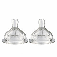 Oberni baby nipple packaging for easy bottle prep and secure seal.
