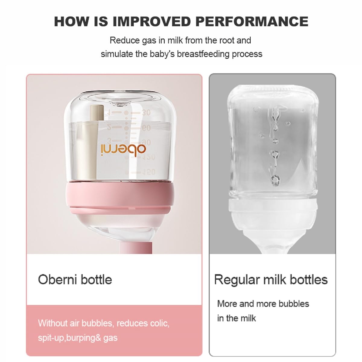 Oberni nipple flow L6-12m supports steady feeding as baby grows