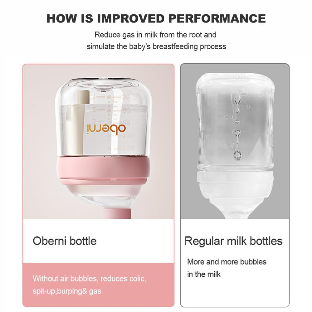 Oberni nipple flow L6-12m supports steady feeding as baby grows