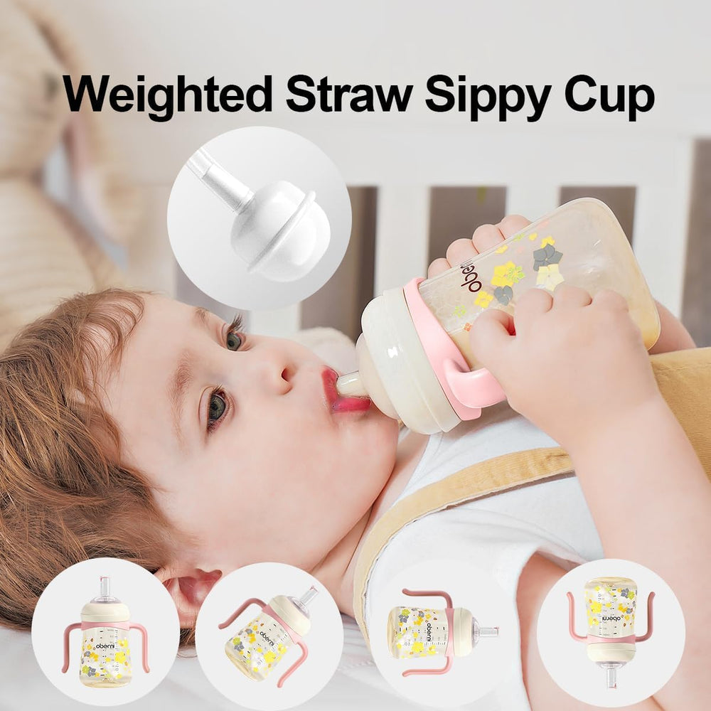Oberni food-grade silicone spout reduces gum irritation during teething