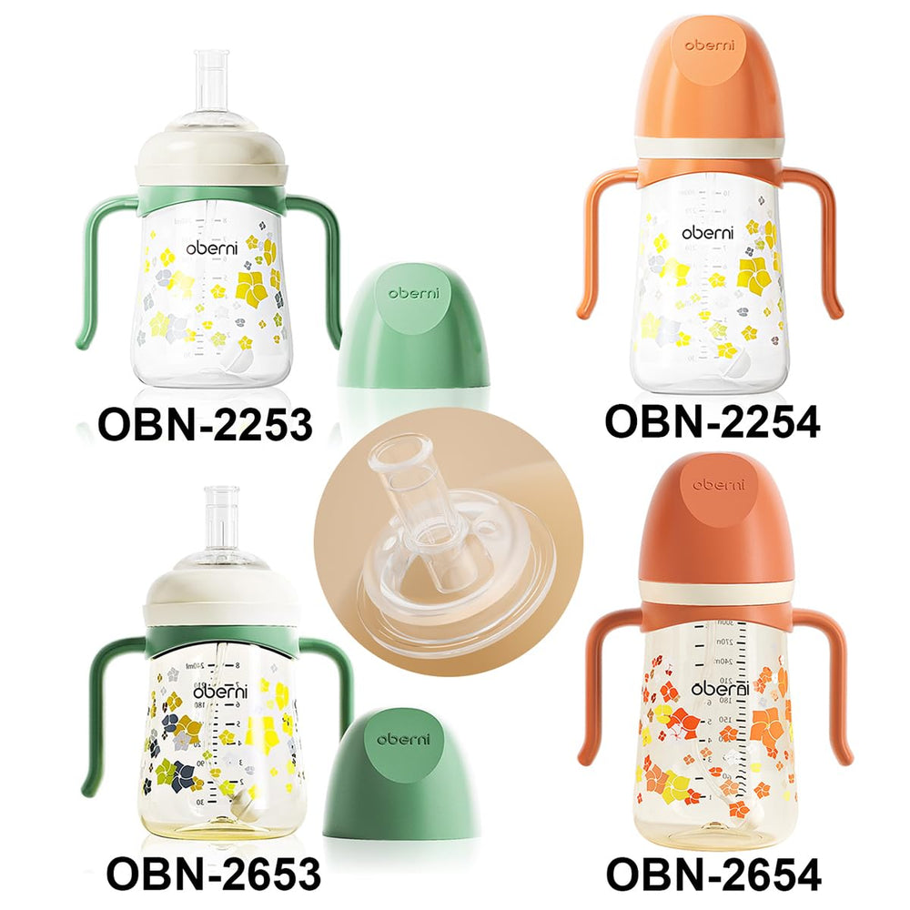 Oberni spout soft silicone surface enhances toddler comfort