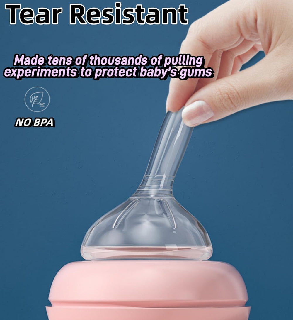 Oberni sterilizer-ready nipple for quick sanitizing in steam or boiling water.