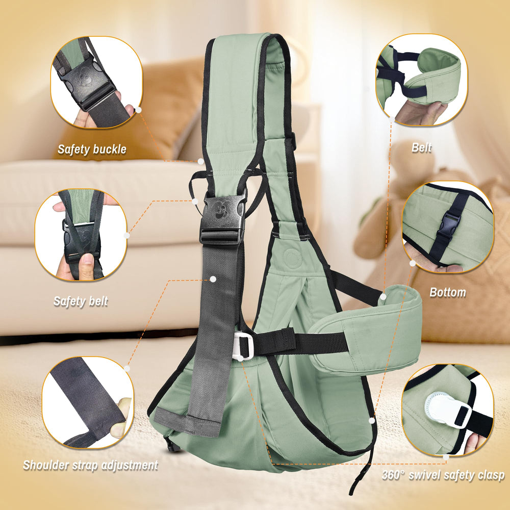 Oblitor baby carrier breathable fabric emphasizes all-season comfort