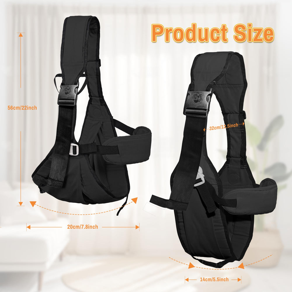 Oblitor baby carrier compact-storage: folds neatly in a backpack.