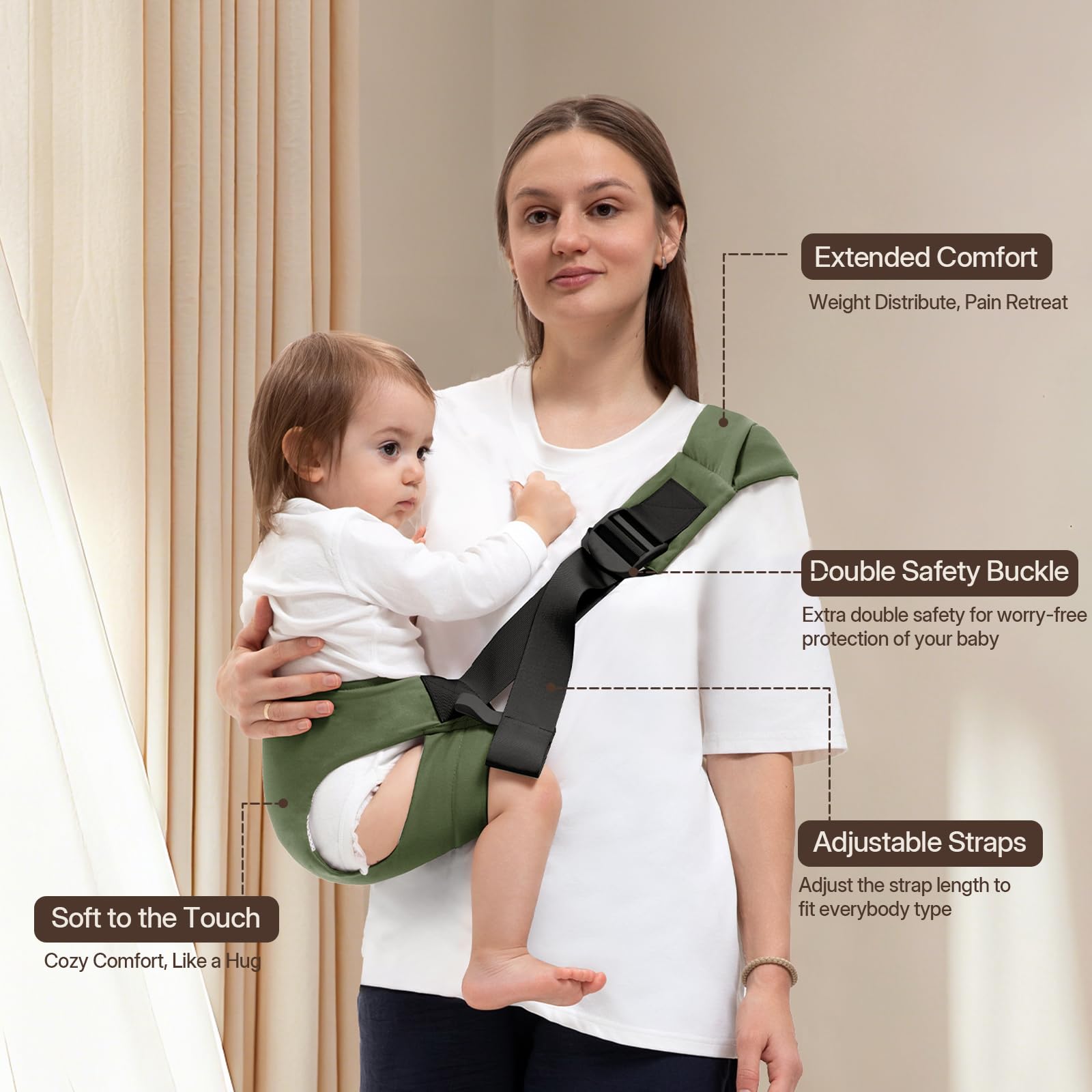 Oblitor lightweight portable design demonstrates easy folding into compact position.