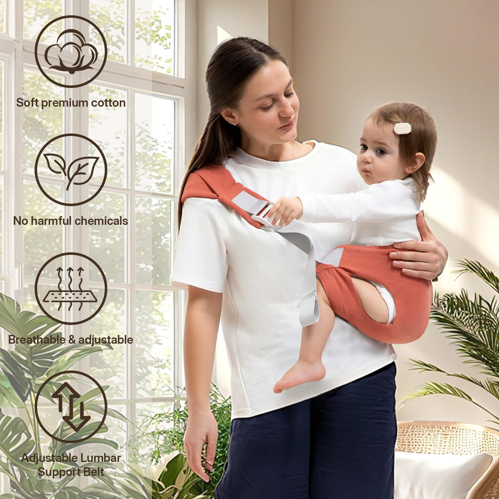 Oblitor toddler carrier compact-folded design fits in any bag