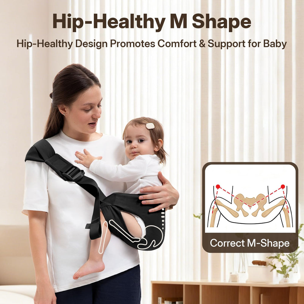Oblitor Toddler Carrier universal size adapts to most body types for secure comfort.