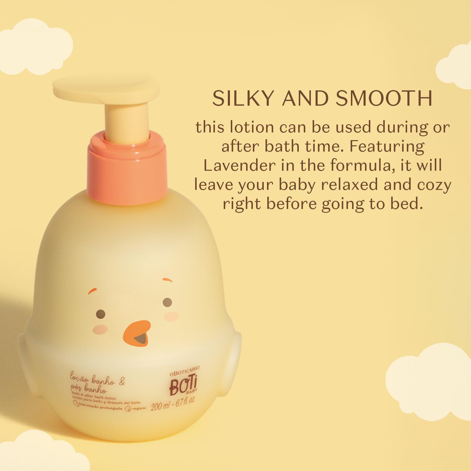 O Boticário Boti Baby lavender oil closeup for soothing bedtime routine