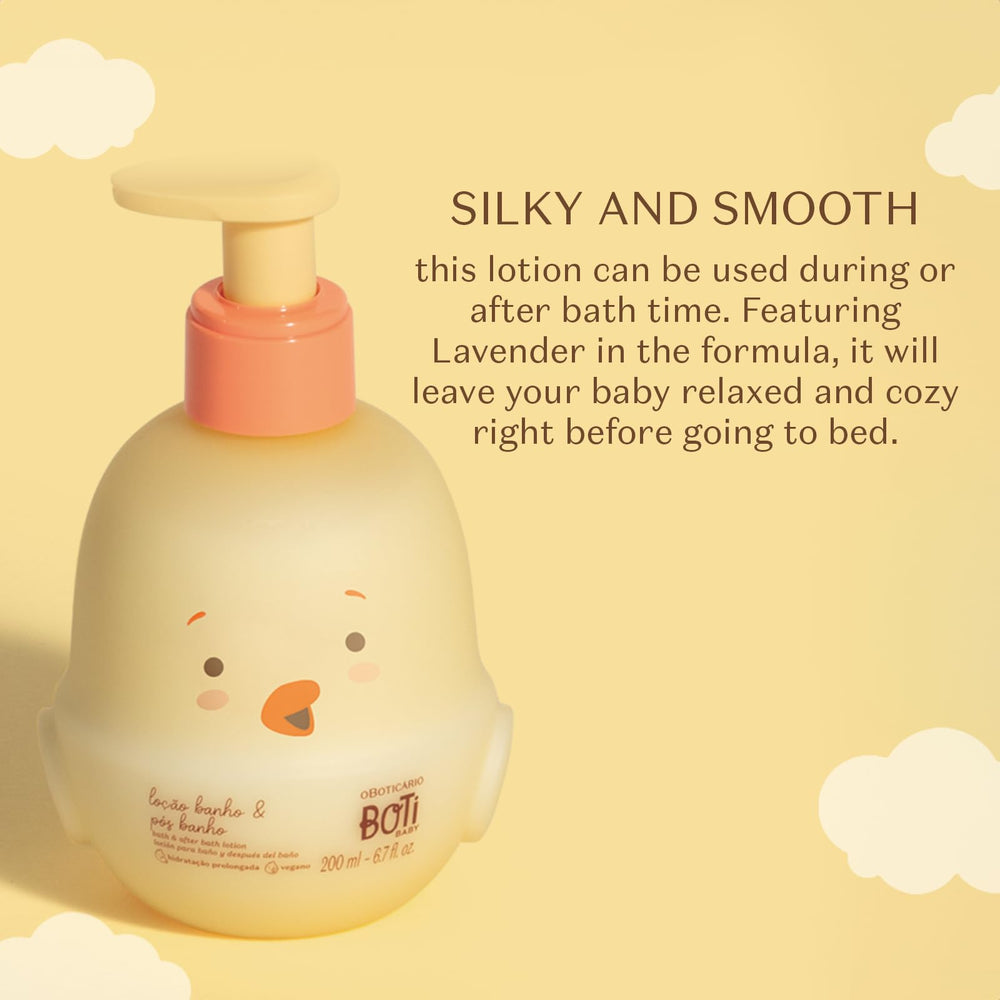 O Boticário Boti Baby lavender oil closeup for soothing bedtime routine