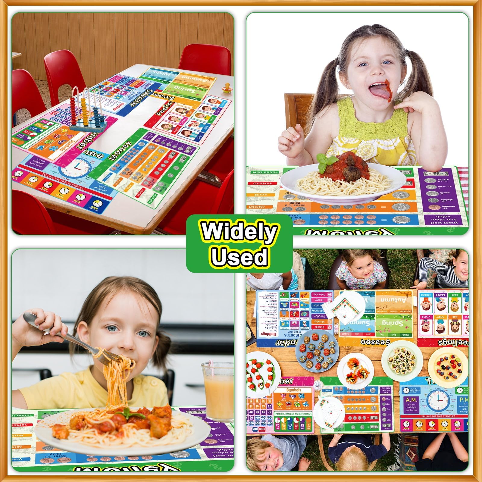 OBUSATT placemats feelings design builds emotional language at dinner