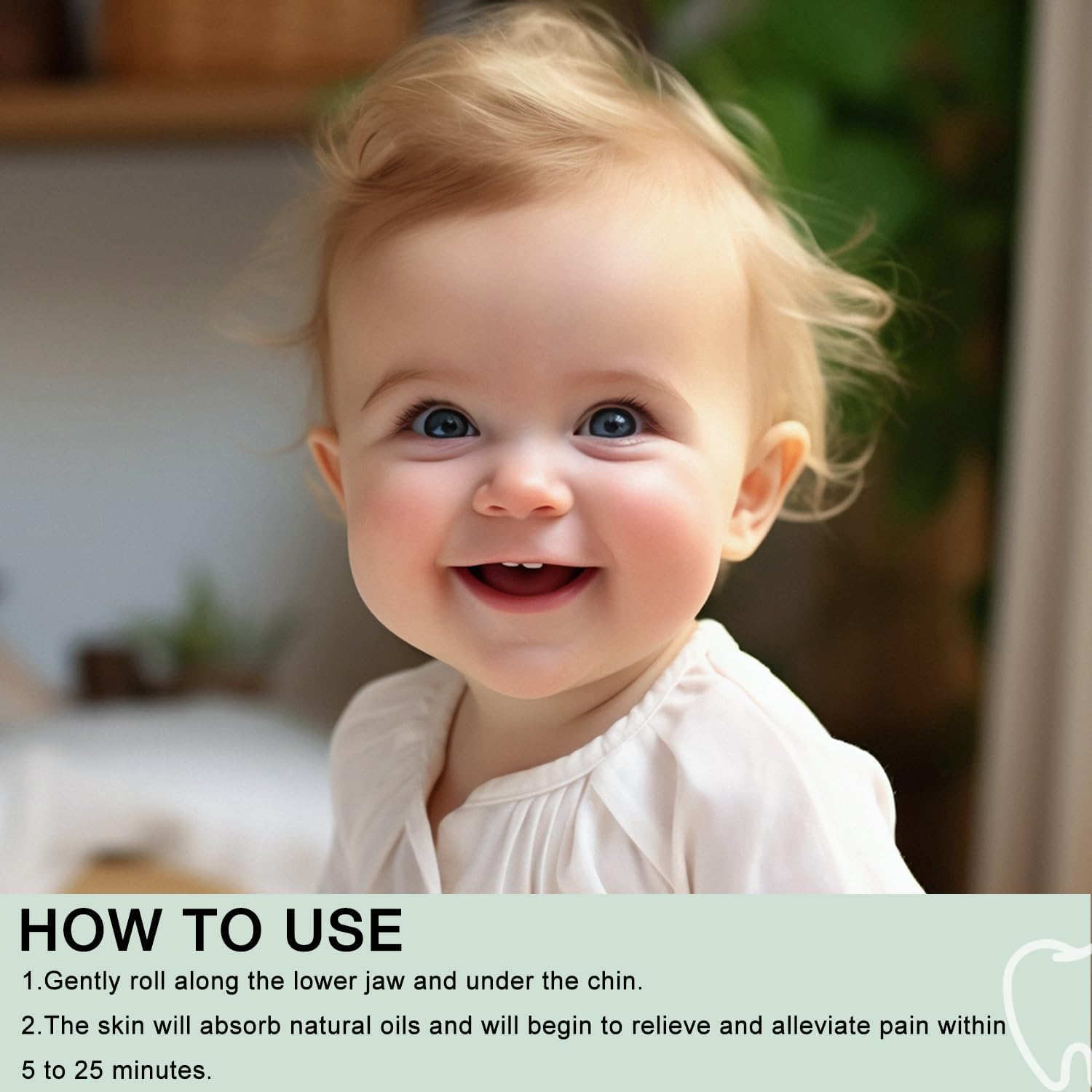Obvira Mamas teething roller in-use home-travel scenarios; soothing comfort anywhere.