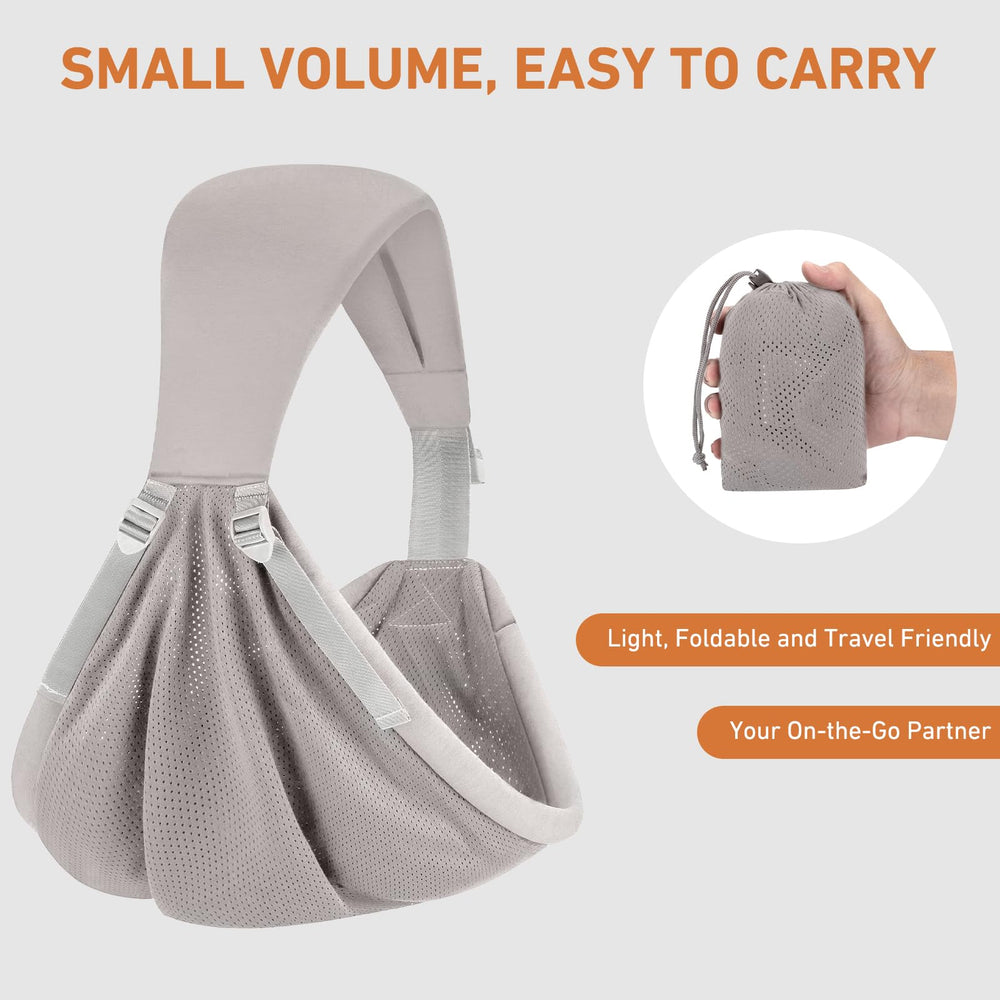 Ocanoiy ring sling offers quick and easy wearing in minutes.