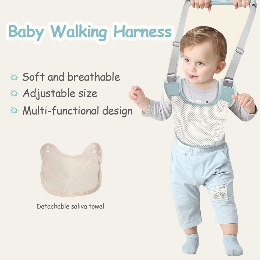 Ocanoiy green color walker harness ready for family outings.