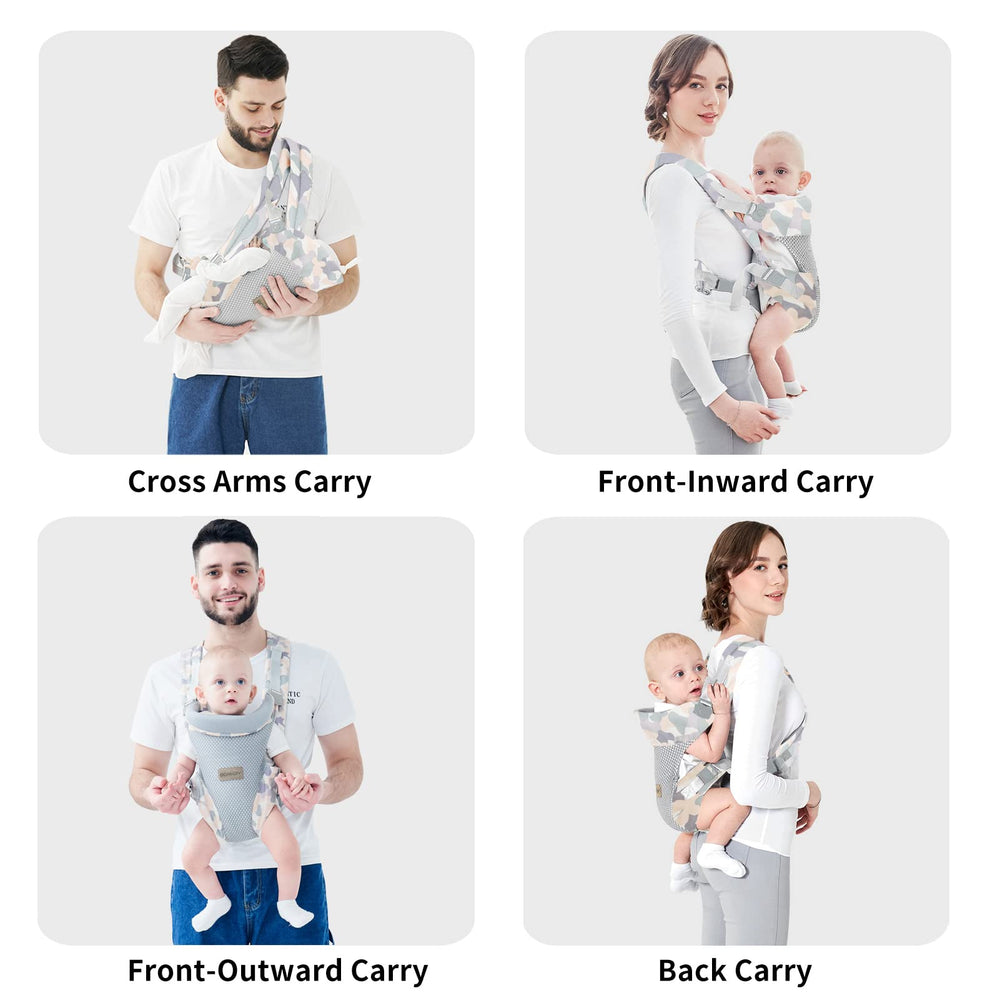 Ocanoiy four carry ways camouflage offers versatile holding options.