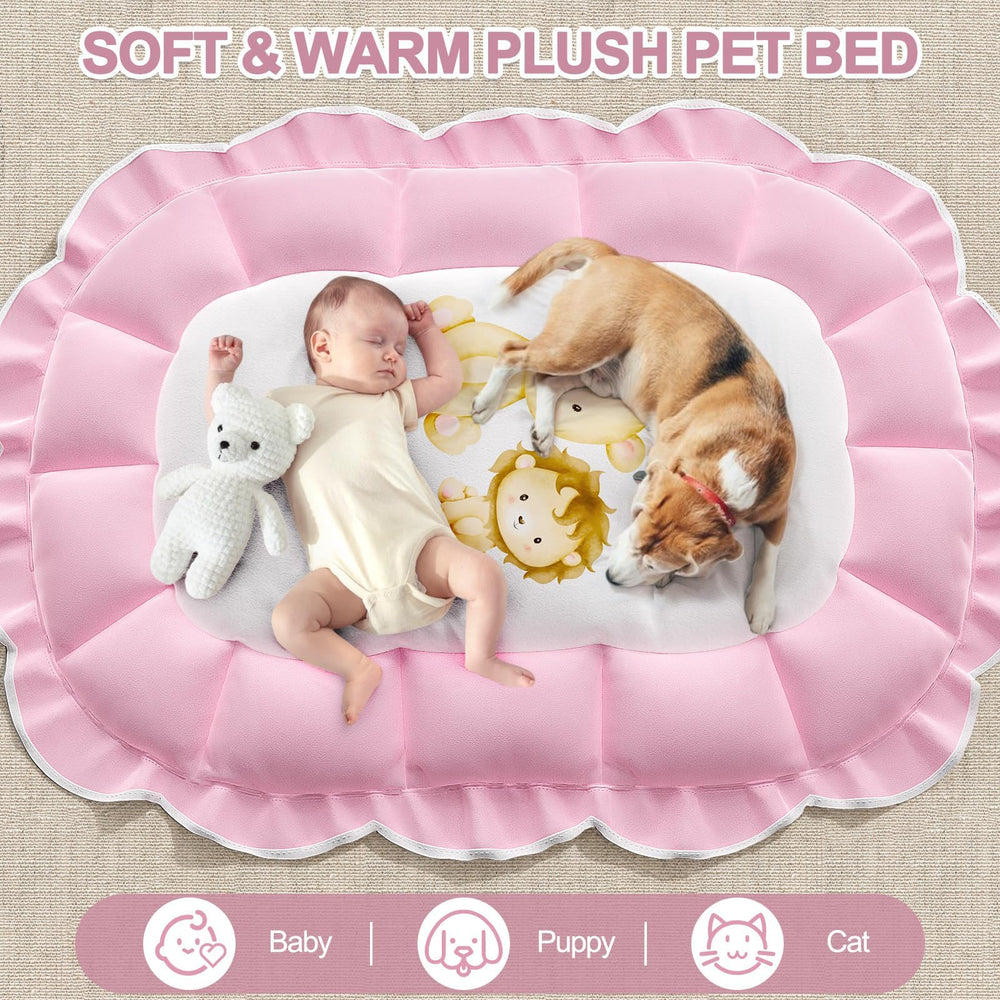 OCATO Baby Play Mat Gym newborn to toddler setup grows with your child.