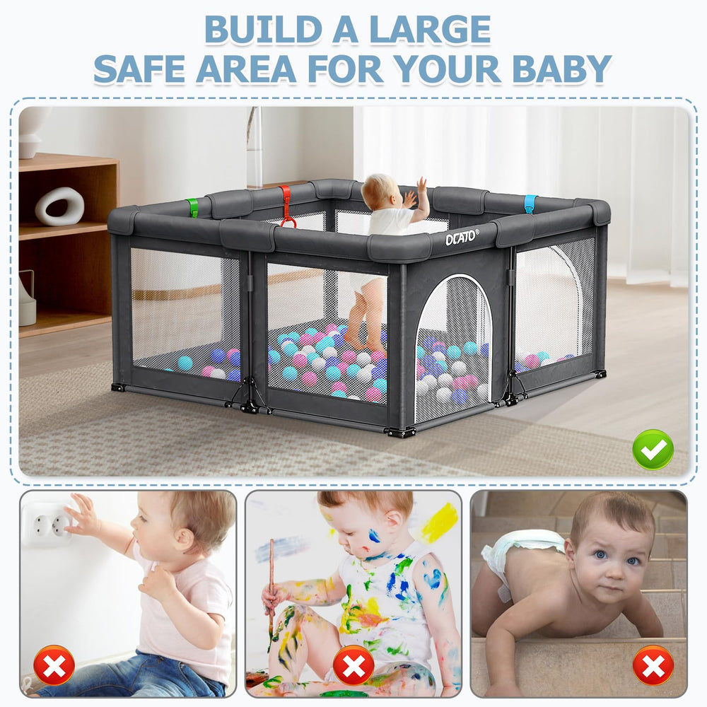 OCATO baby playpen suitable for indoor and outdoor use