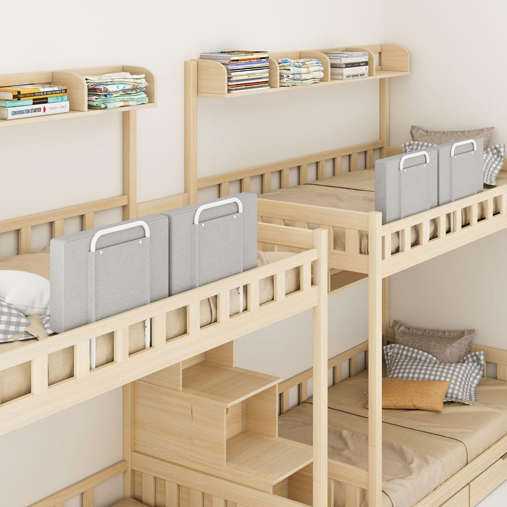 OCBAiLi bed rail bumpers feature durable iron pipe construction for longevity