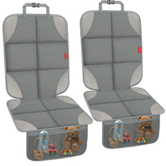 OCCKAI car seat protector full-coverage pad shields upholstery during daily rides.