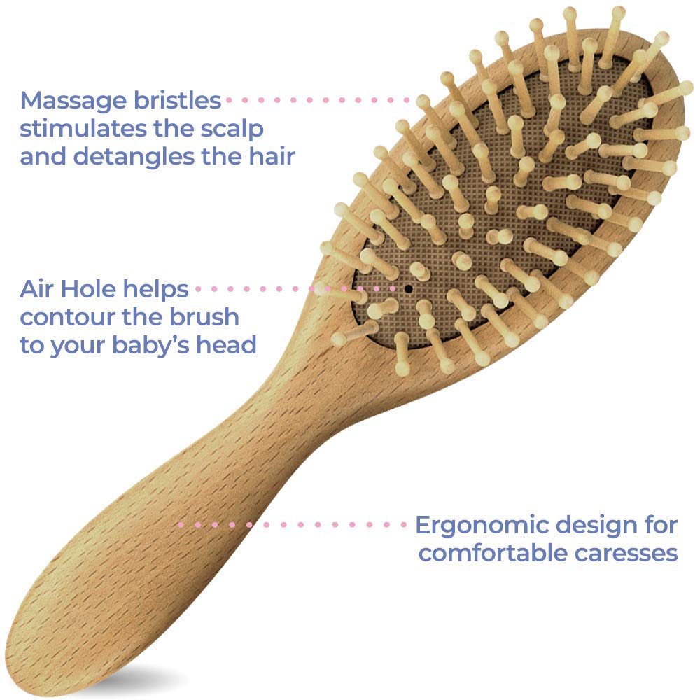 OccObaby complete baby hair care set enables versatile grooming routines.