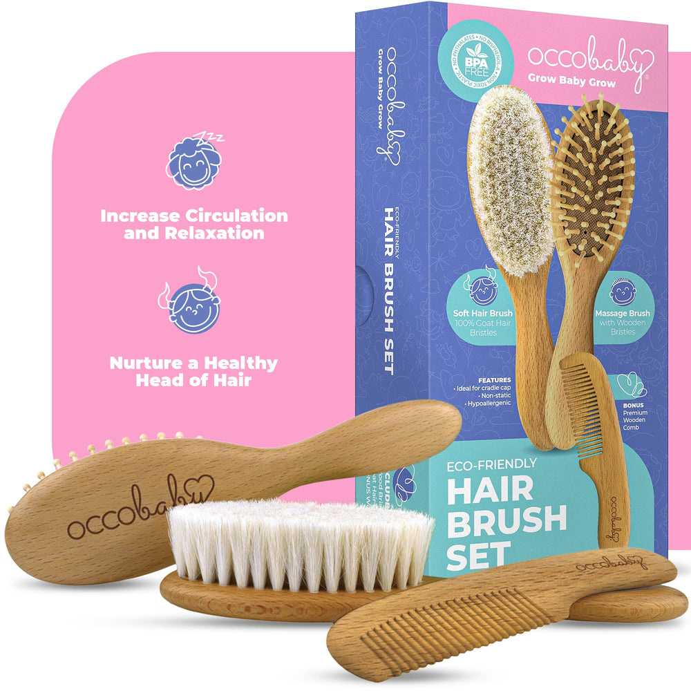 OccObaby portable travel kit fits diaper bags for on-the-go grooming.