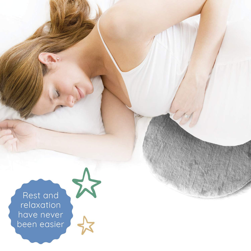 OCCObaby versatile wedge pillow for belly, knee, back, or leg support