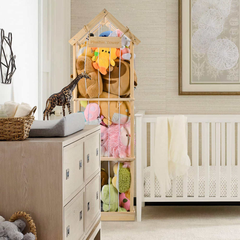 OCERAVE 57 inch height stuffed animal storage showcasing tall display