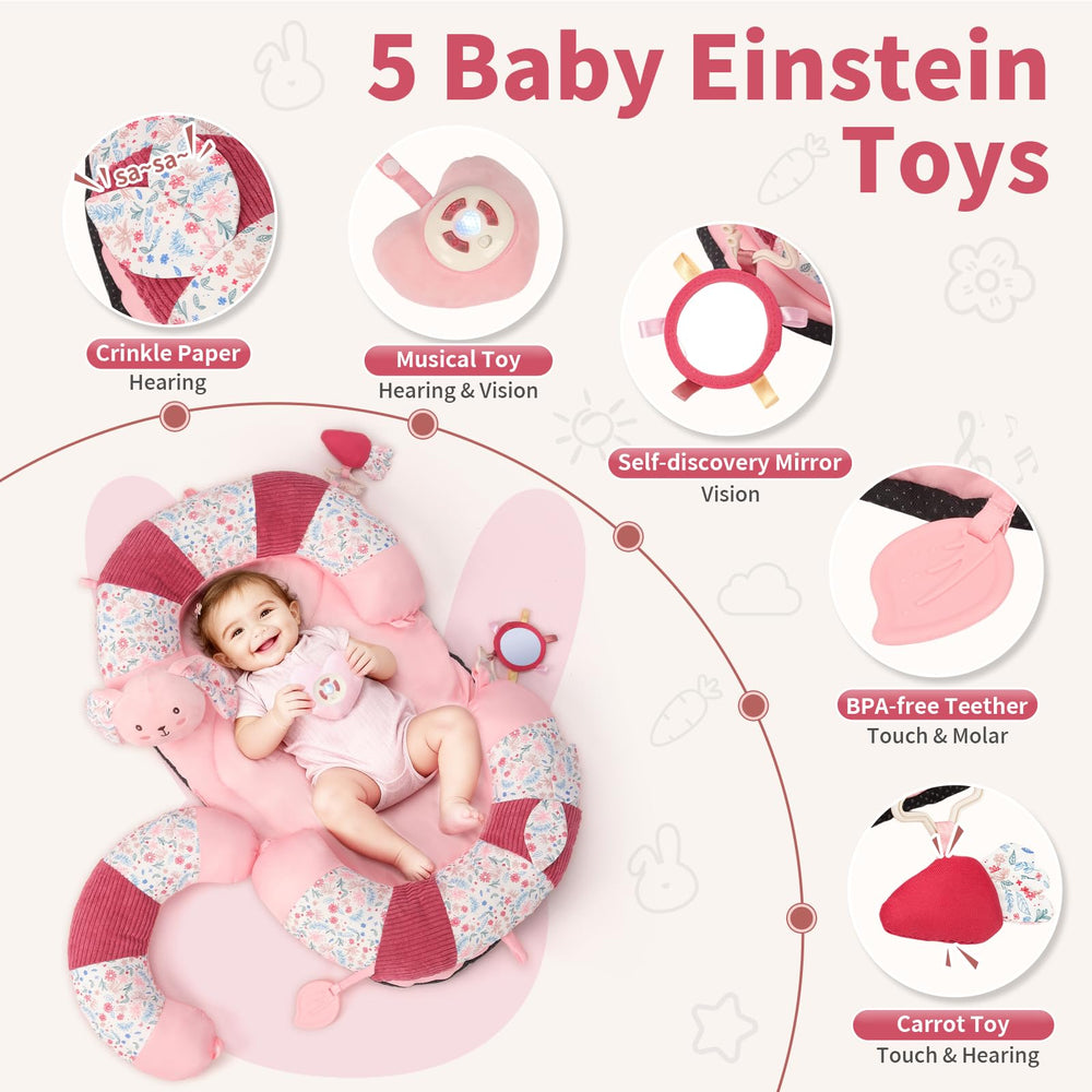 OCFOAAE sensory toys plush toy lights spark curiosity and soothe baby