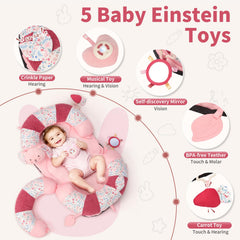 OCFOAAE sensory toys plush toy lights spark curiosity and soothe baby