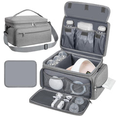 OCKLILY breast pump bag for Spectra S1/S2 fits on-the-go pumping.
