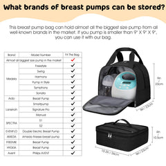 OCKLILY insulated bottle bag section keeps bottles at temperature for fresh milk on commute.