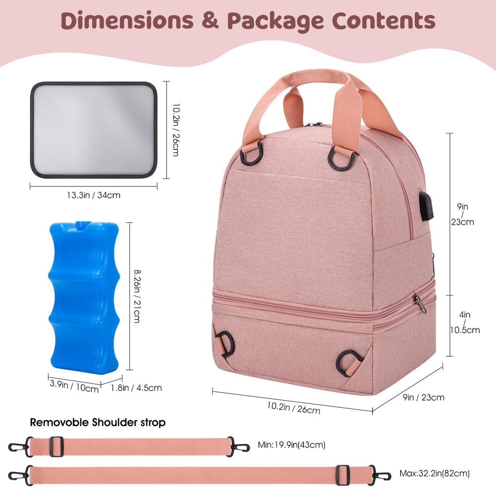 OCKLILY Pump Bag in everyday use for work, travel, or camping