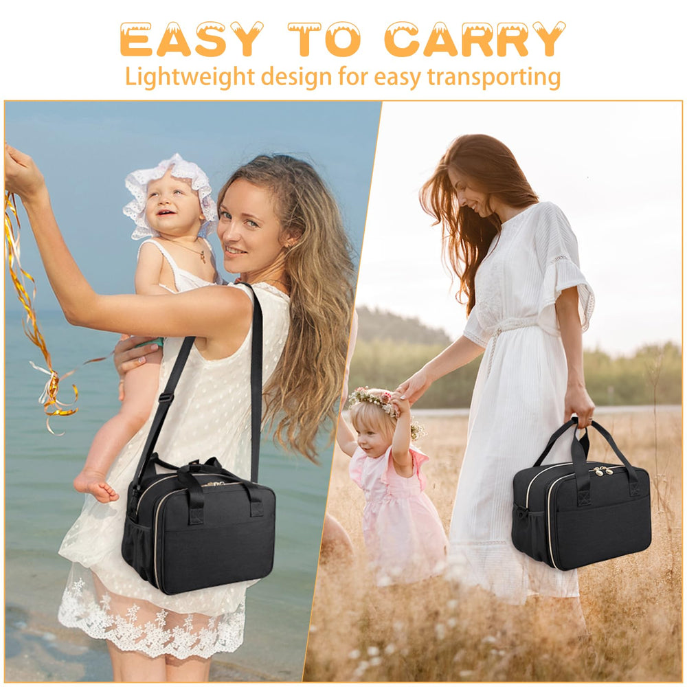 OCKLILY heavy-duty nylon resists wear and wipes clean easily.