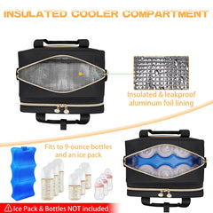 OCKLILY milk cooler keeps milk cold while commuting or outings.