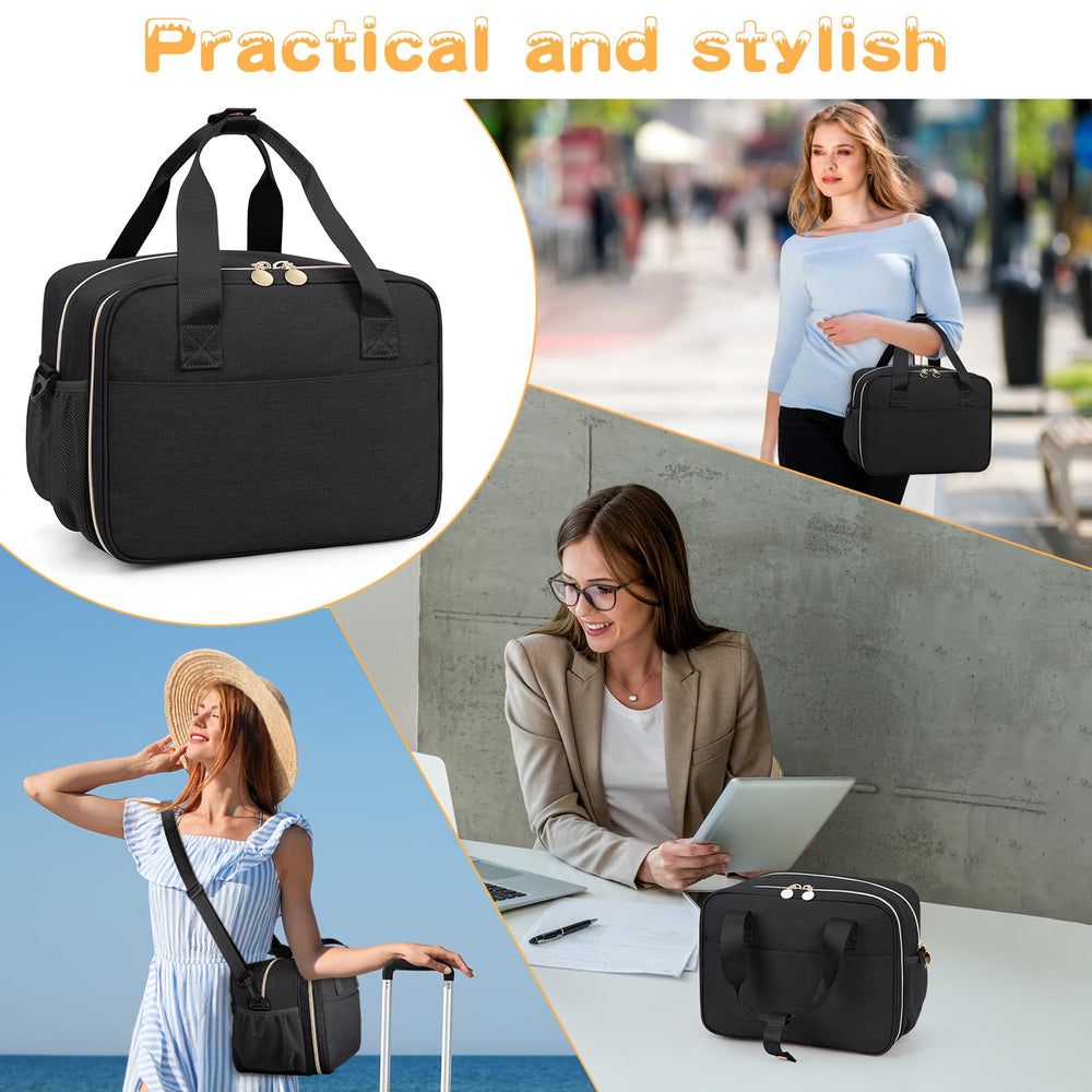OCKLILY multi-use bag works as pump bag, cooler, or picnic companion.