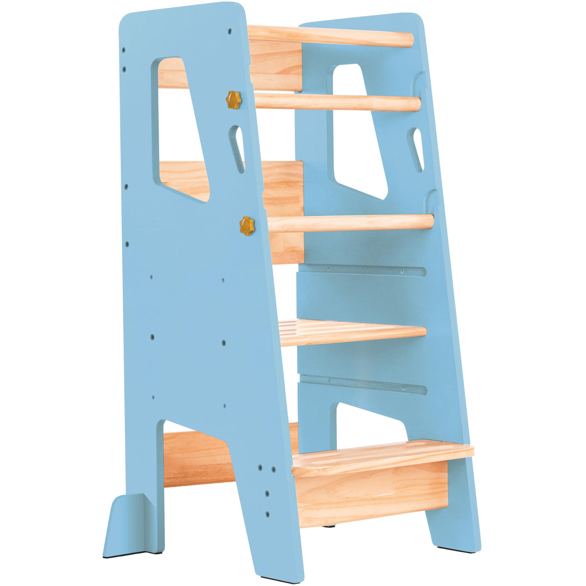OCODILE Toddler Standing Tower with adjustable height supports growing with your child.