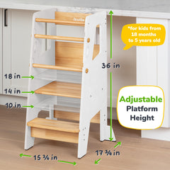 OCODILE standing tower with included assembly tools and clear instructions
