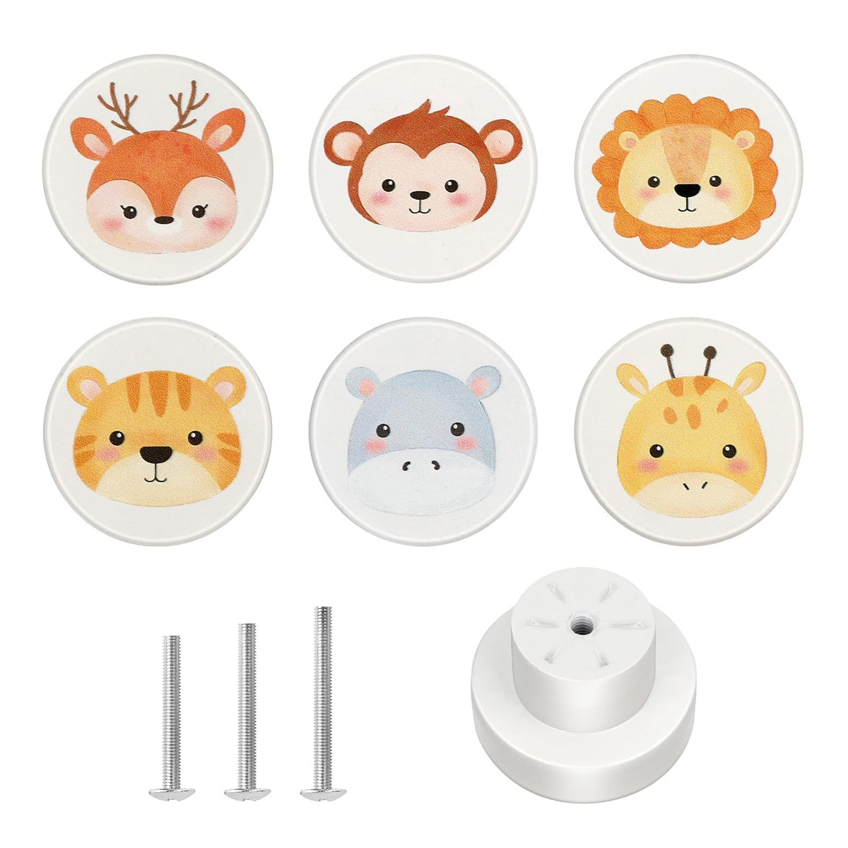 OctinPris monkey knob close-up adds playful decor and imaginative play to kids' furniture