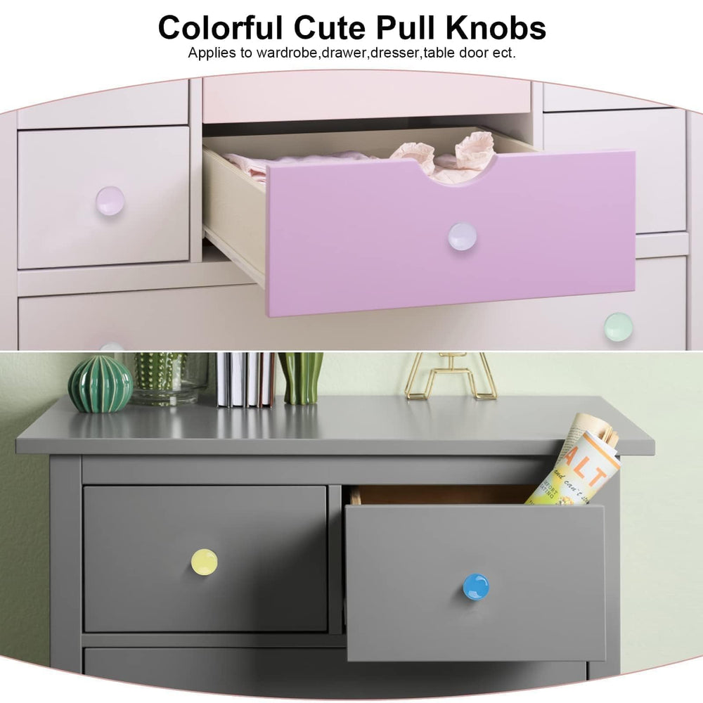 OctinPris grey ceramic knob offers modern subtlety for a clean look.