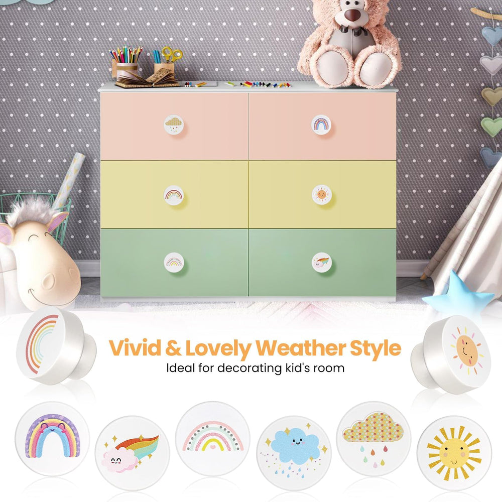 OctinPris natural wood dresser knob with smooth no-edge design for safe daily use.