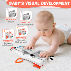 Odeepstar baby book forest characters on the cover provide multisensory engagement.