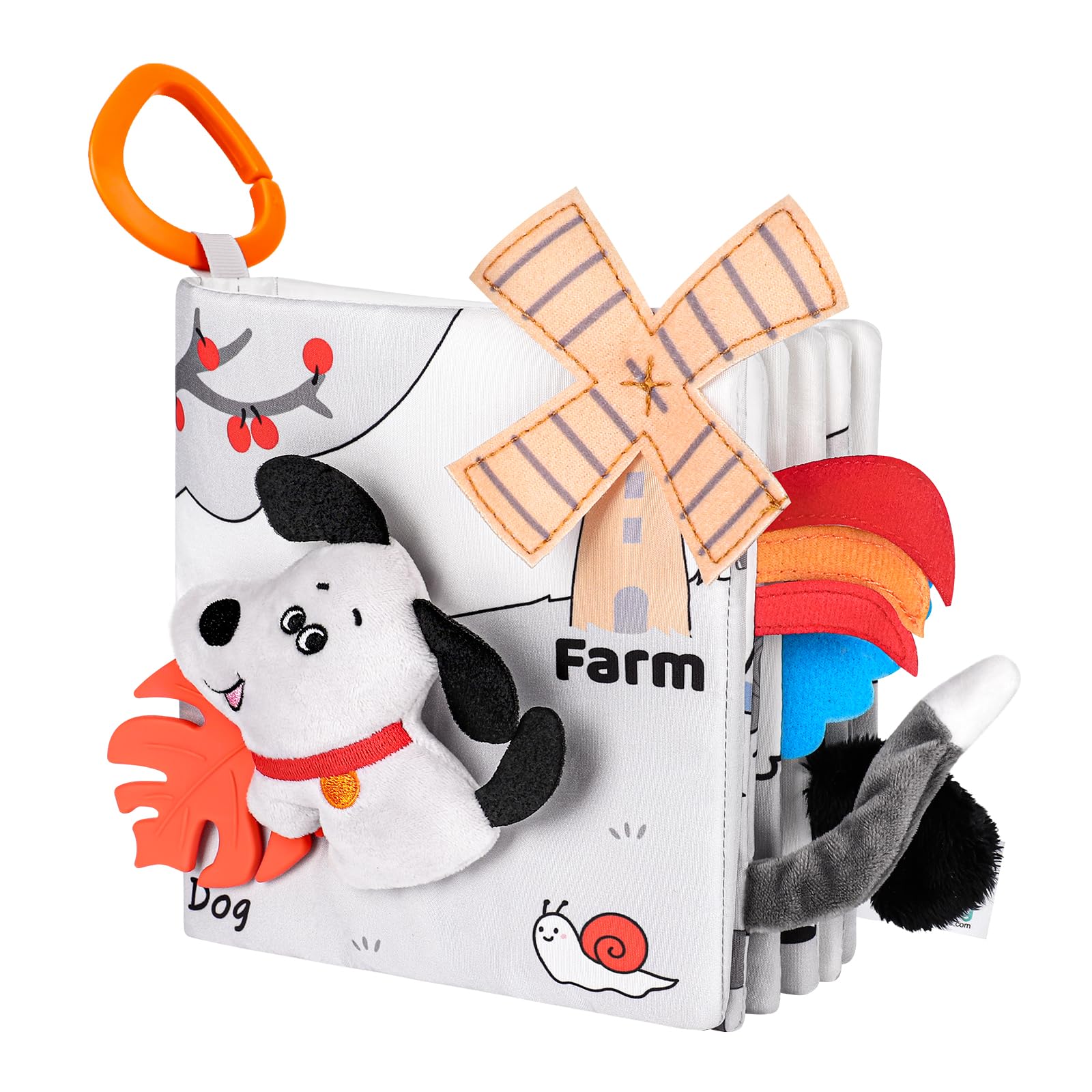 Odeepstar Farm Animals front cover—vibrant colors boost early visual exploration.