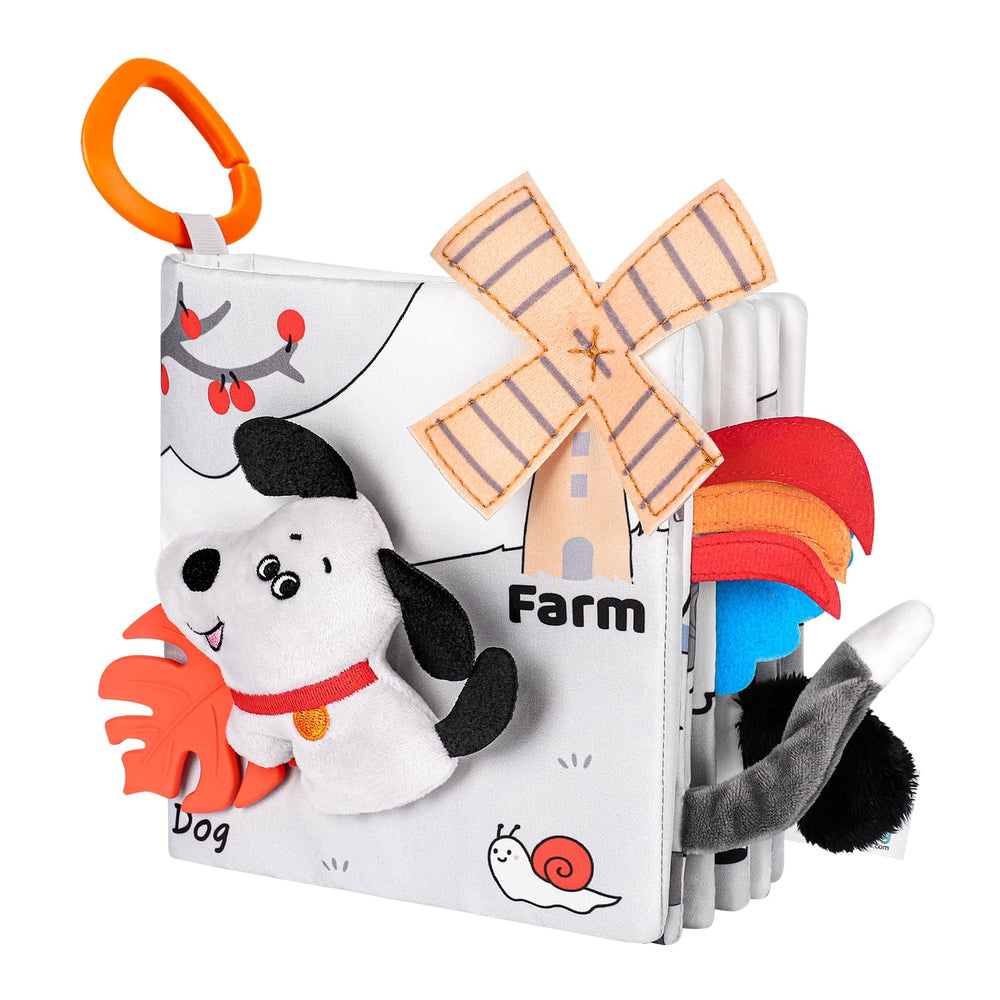Odeepstar Farm Animals front cover—vibrant colors boost early visual exploration.